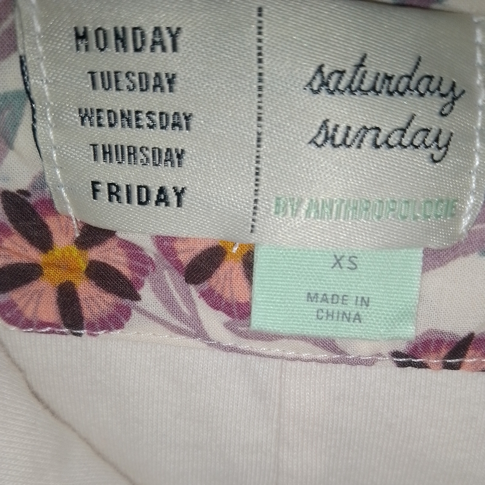 Anthropologie's Saturday Sunday XS Gayla Quilted Fall Bomber Jacket Floral
